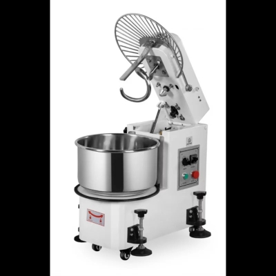 Pétrin à spirale avec tête relevable 1 vitesse 20 L